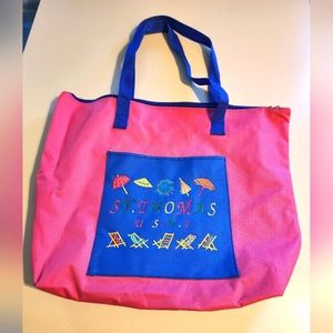 St. Thomas Pink Beach Bag
